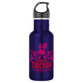 Bouteille D'eau Robot Chicken Nerd Unicorn Graphic (Devant)