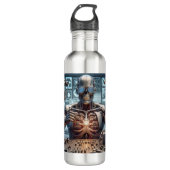 Bouteille D'eau Robot Engineer (Devant)