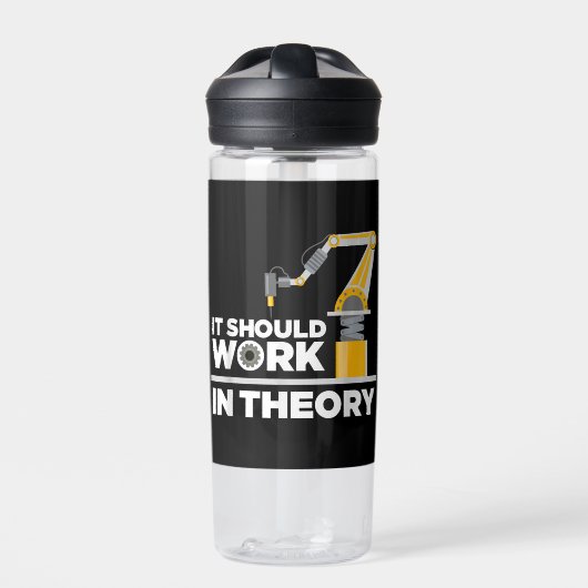 Bouteille D'eau Robotique Drôle Art Pour Hommes Enfants Robot Robo (Extérieur)