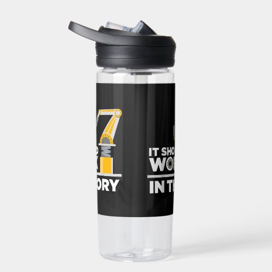 Bouteille D'eau Robotique Drôle Art Pour Hommes Enfants Robot Robo (Droite)