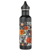 Bouteille D'eau Robots et fleurs lumineuses (Gauche)