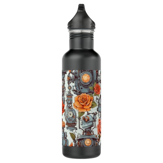 Bouteille D'eau Robots et fleurs lumineuses (Droite)