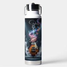 Rock n Roll personnalisé - Guitare shred en vedett
