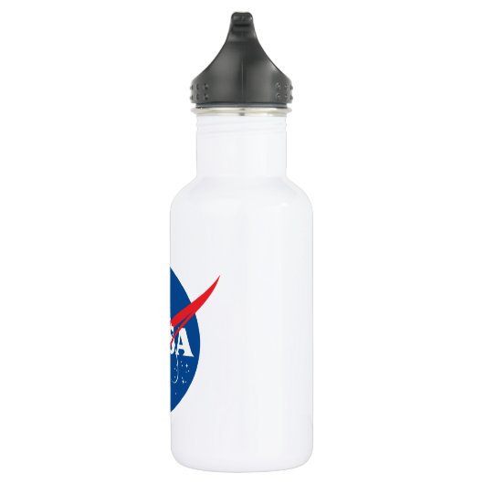 Bouteille D'eau Rocket blanc Iconique de la NASA 18 oz (Droite)