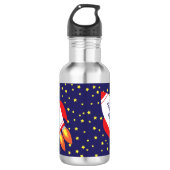 Bouteille D'eau Rocket Ship Cute Kids Water Bottle (Devant)
