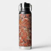 Bouteille D'eau Rockhound Orange Jasper Motif de pierre (Salle de sport)