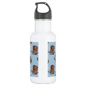 Bouteille D'eau Rodeo Cowboy, Bottes Occidentales, Cheval, Pays (Dos)
