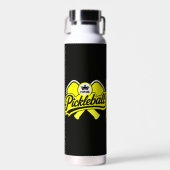 Bouteille D'eau Roi de Pickleball Champion (Avant)
