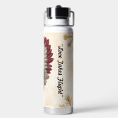 Bouteille D'eau "Romance Cœur Écarlate" (Arrière)