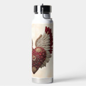 Bouteille D'eau "Romance Cœur Écarlate" (Gym)