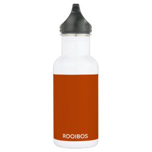 Bouteille D'eau Rooibos rouge brun nom