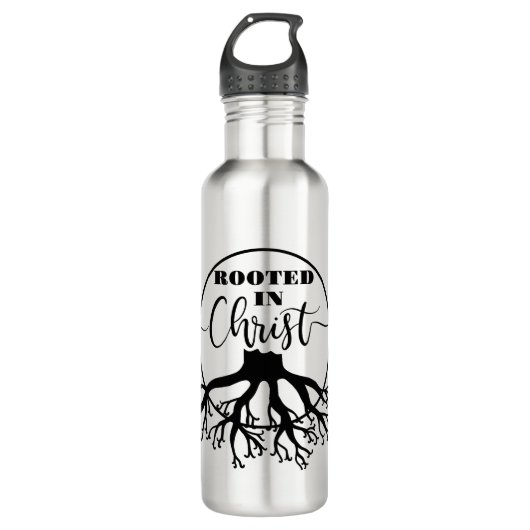 Bouteille D'eau Rooted in Christ (Devant)