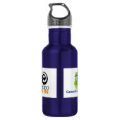 Bouteille d'eau RootsTech Ride Along 2026 de 18 oz (Dos)