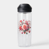 Bouteille D'eau Rose Bouquet Floral Design-62103 (Arrière)