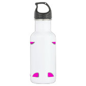 Bouteille D'eau Rose de motif de Taureau (Dos)