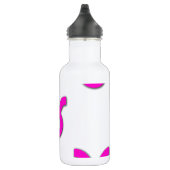 Bouteille D'eau Rose de motif de Taureau (Droite)