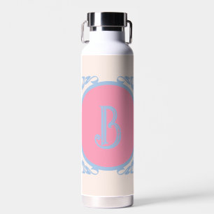 Bouteille D'eau Rose et bleu personnalisés