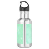 Bouteille D'eau Rose et Mint vert Be Kind (Dos)