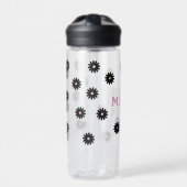 Bouteille D'eau Rose et Noir Mama Daisy (Extérieur)