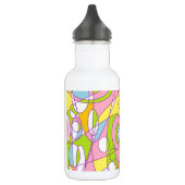 Bouteille D'eau Rose et vert (Gauche)
