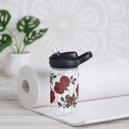 Bouteille D'eau Rose Florentina (Yoga (pivoté))