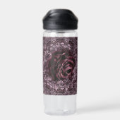 Bouteille D'eau Rose Mandala (Arrière)