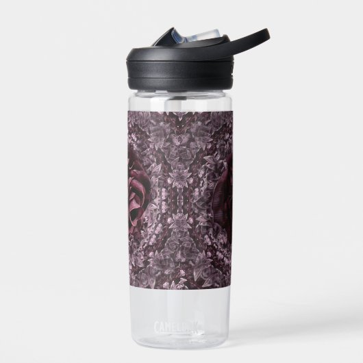 Bouteille D'eau Rose Mandala (Gauche)