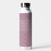 Bouteille D'eau Rose Mauve Douce (Gauche)