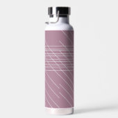 Bouteille D'eau Rose Mauve Douce (Plage)