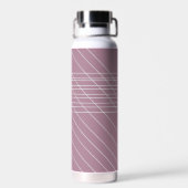 Bouteille D'eau Rose Mauve Douce (Arrière)