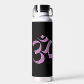 Bouteille D'eau Rose Om (Arrière)