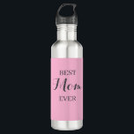 Bouteille d'eau rose personnalisée Nom ou texte pe<br><div class="desc">Restez hydraté avec style avec cette bouteille d'eau rose personnalisée. Ajoutez votre nom, une citation préférée ou un message amusant pour créer un accessoire unique et pratique. Parfait pour la salle de sport, le yoga, le randonnée ou l'usage quotidien, cette bouteille d'eau est un cadeau idéal pour vous-même ou pour...</div>