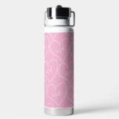 Bouteille d'eau rose pour la Saint-Valentin en for (Arrière)