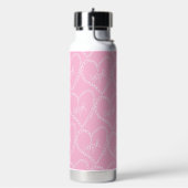Bouteille d'eau rose pour la Saint-Valentin en for (Gym)