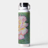 Bouteille D'eau Rose rose au printemps (Arrière)