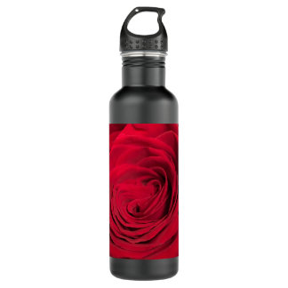 Bouteille D'eau Rose rouge