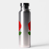 Bouteille d'eau Rose Rouge (Gauche)