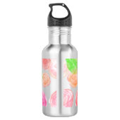 Bouteille D'eau Roses aériens (Dos)