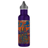 Bouteille D'eau Roses impressionnants dans le ciel (Gauche)