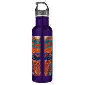 Bouteille D'eau Roses impressionnants dans le ciel (Dos)