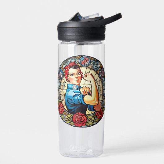 Bouteille D'eau Rosie the Riveter (Gauche)