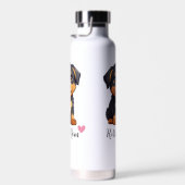 Bouteille D'eau Rottweiler Chien Maman Cuivre Vacuum (Plage)