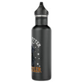 Bouteille D'eau Rottweiler - La vie est meilleure avec Rottweilers (Droite)