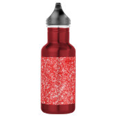 Bouteille D'eau Rouge parties scintillant (Droite)