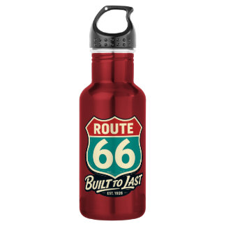 Bouteille D'eau Route 66 Vintage Construite Pour Durer