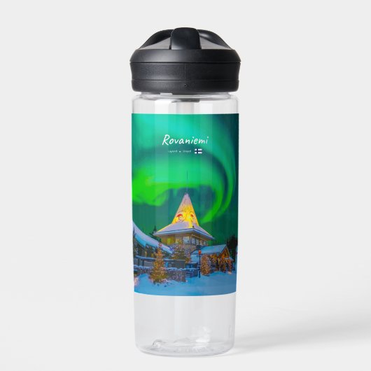 Bouteille D'eau Rovaniemi, Finlande - Magic Aurora CamelBak Eddy (Extérieur)