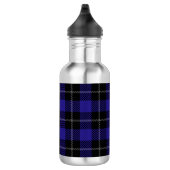 Bouteille D'eau Royal Blue Black Plaid (Droite)