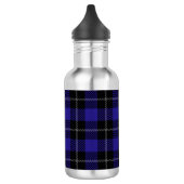 Bouteille D'eau Royal Blue Black Plaid (Gauche)