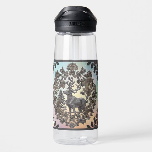 Bouteille D'eau "royaumes enchantés" (Arrière)