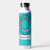 Bouteille D'eau Ruban bleu clair/Turquoise par Kenneth Yoncich (Gauche)